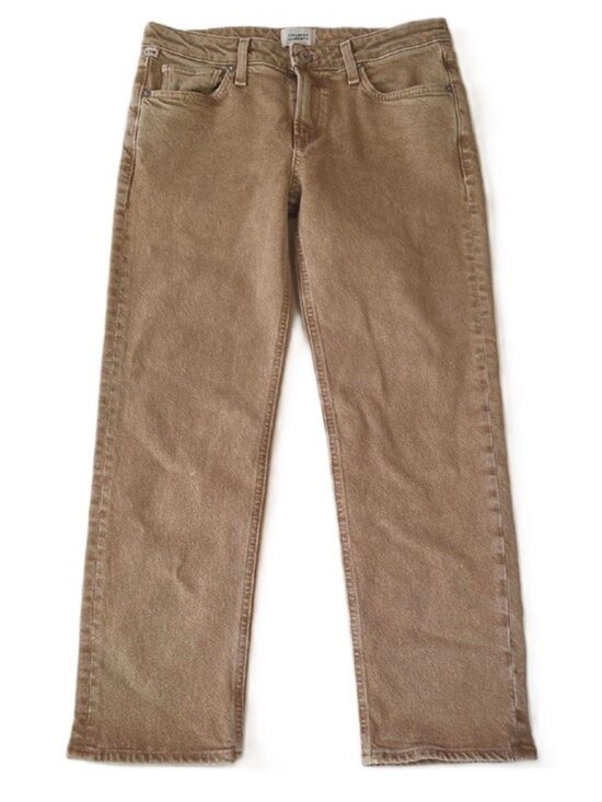 Citizens Of Humanity Denim - NWT $228 CITIZENS OF HUMANITY DAPHNE LOW RISE CROP DENIM JEANS IN HEIRLOOM W27